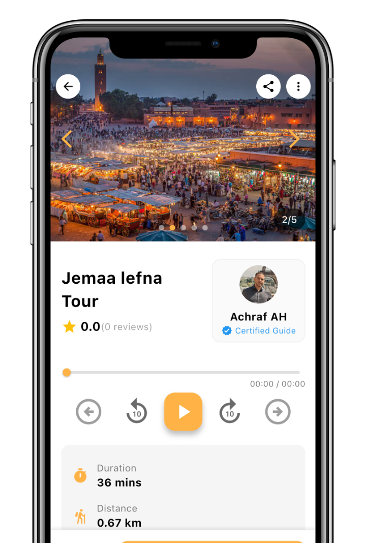 Tourizy App Screenshot